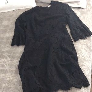 Forever 21 Little Black Lace Dress Size XS